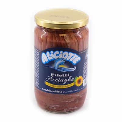 FILETTI DI ACCIUGHE IN OLIO 720 GR