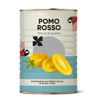 POMODORINO GIALLO IN ACQUA POMOROSSO 1KG