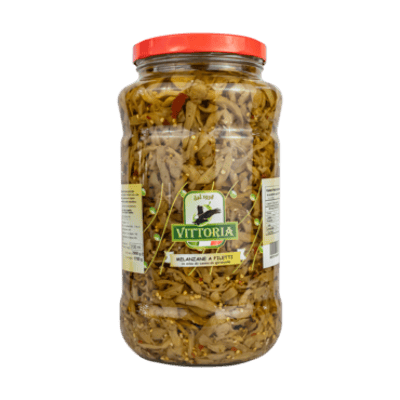 MELENZANE IN OLIO A FILETTI 3 KG