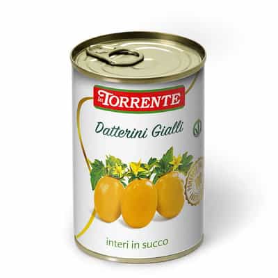 POMODORINO GIALLO IN ACQUA 400 GR