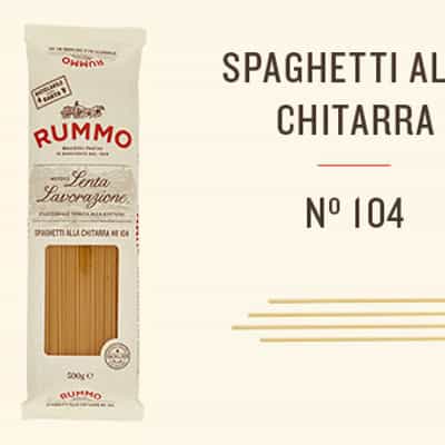 SPAGHETTI ALLA CHITARRA RUMMO